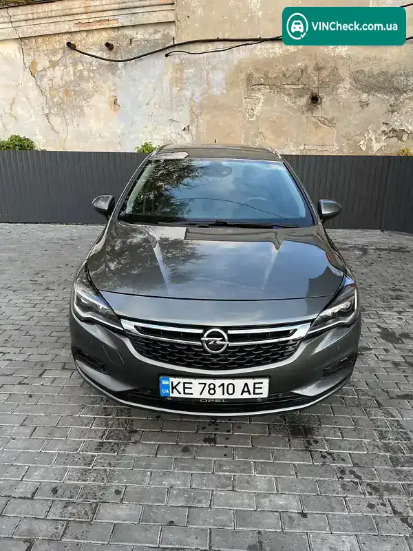 Opel Astra 2018, фото з оголошення 2 з 21, VIN W0VBE8EM9K8016079