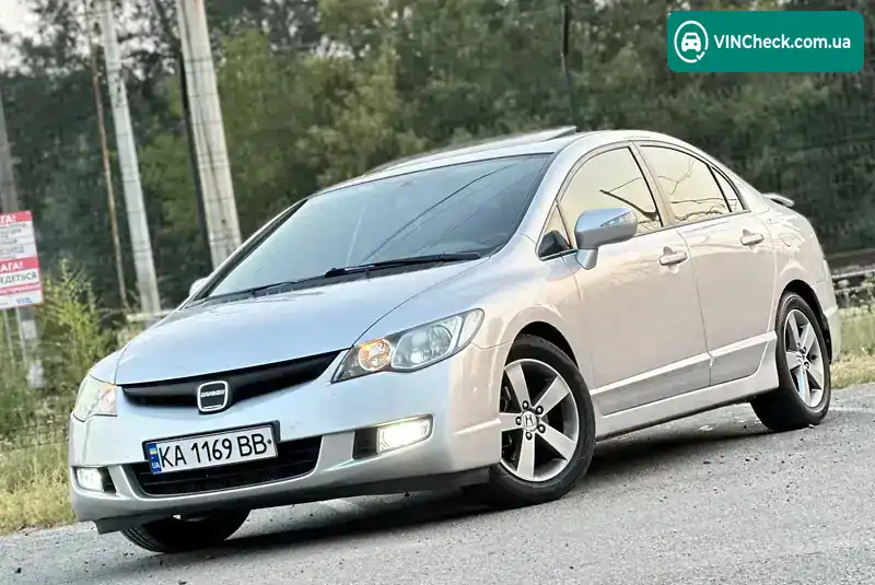 Honda Civic 2008, фото з оголошення 2 з 20, VIN NLAFD76708W060983