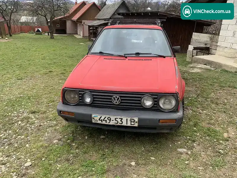 Volkswagen Golf 1987, фото з оголошення 1 з 8, VIN WVWZZZ19ZGW514706