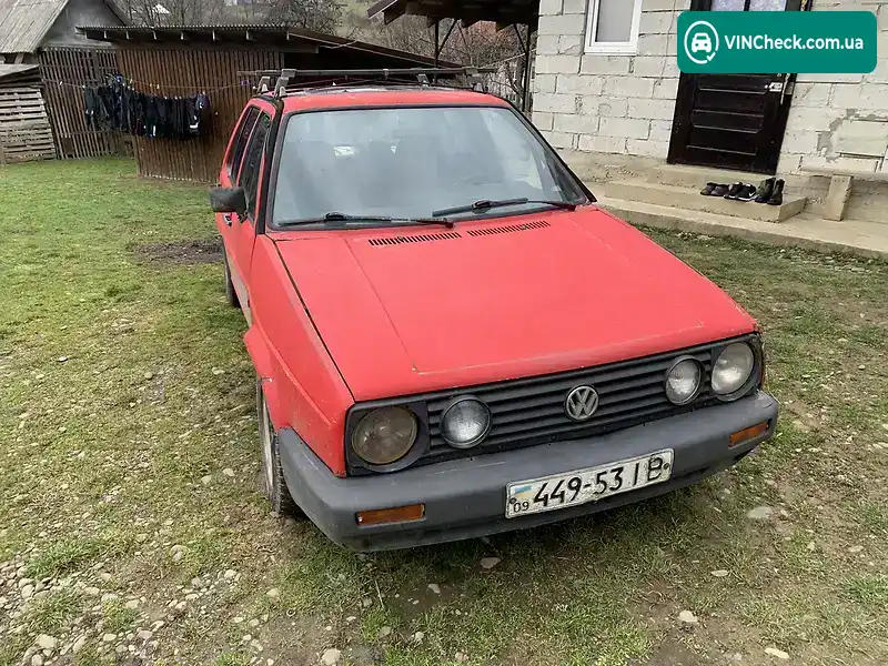Volkswagen Golf 1987, фото з оголошення 2 з 8, VIN WVWZZZ19ZGW514706