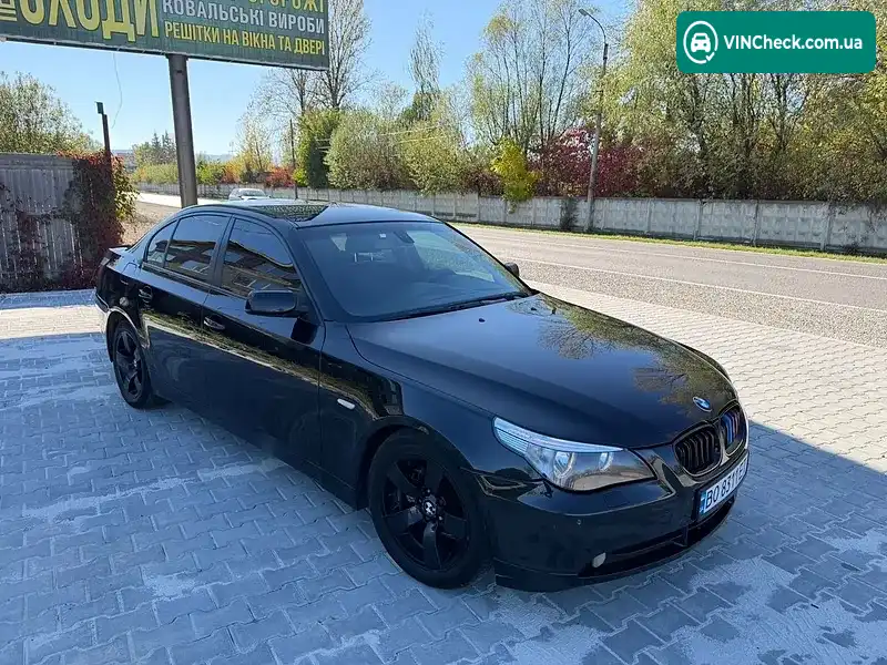 BMW 5 Series 2006, фото з оголошення 1 з 14, VIN WBANE31000B954014