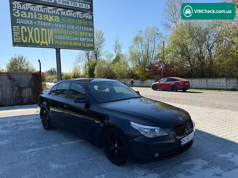 BMW 5 Series 2006, фото з оголошення 2 з 14, VIN WBANE31000B954014