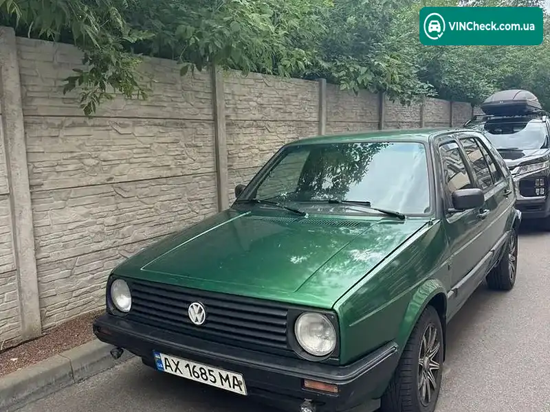 Volkswagen Golf 1989, фото з оголошення 1 з 9, VIN WVWZZZ1GZKW608739