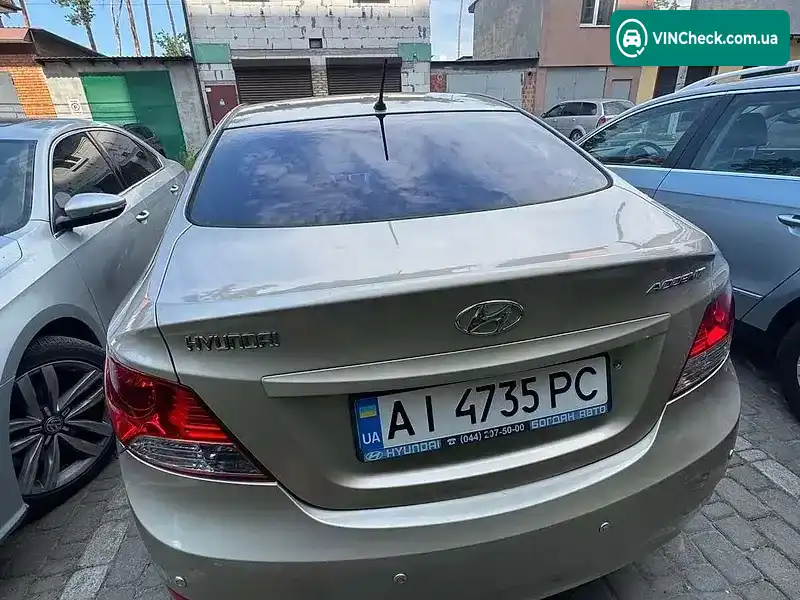 Hyundai Accent 2011, фото з оголошення 1 з 17, VIN Z94CT41CABR050209
