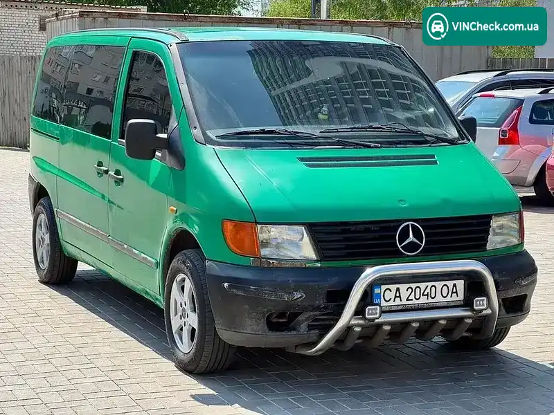 Mercedes-Benz Vito 2000, фото з оголошення 1 з 20, VIN VSA63809413312871