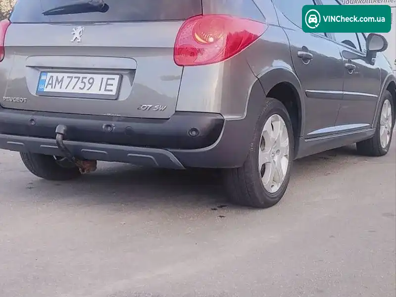 Peugeot 207 2009, фото з оголошення 2 з 20, VIN VF3WU5FWC9W053589