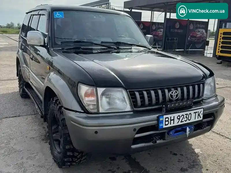 Toyota Land Cruiser Prado 1999, фото з оголошення 2 з 21, VIN JT3BN95J1Y0067058