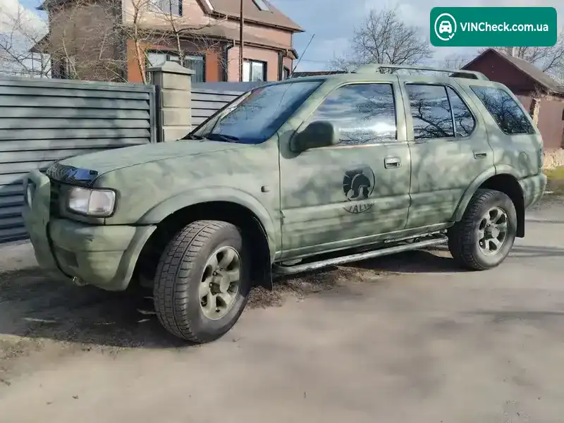 Opel Frontera 1998, фото з оголошення 1 з 5, VIN W0L06B1VFXV602447