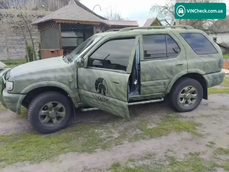 Opel Frontera 1998, фото з оголошення 2 з 5, VIN W0L06B1VFXV602447