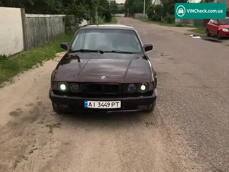 BMW 5 Series 1993, фото з оголошення 1 з 9, VIN WBAHB51090GG14951