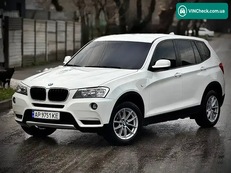 BMW X3 2011, фото з оголошення 1 з 10, VIN WBAWY31060L530844