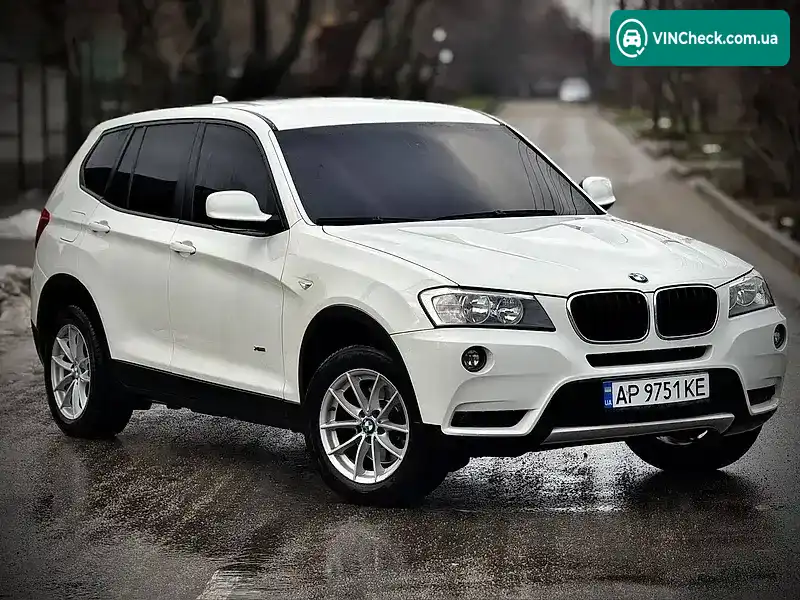 BMW X3 2011, фото з оголошення 2 з 10, VIN WBAWY31060L530844