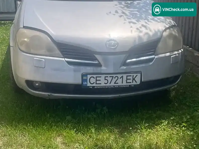 Nissan Primera 2003, фото з оголошення 2 з 8, VIN SJNBAAP12U0129211