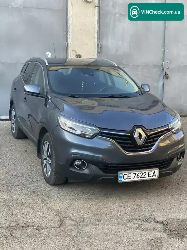 Renault Kadjar 2016, фото з оголошення 1 з 13, VIN VF1RFE00955317965