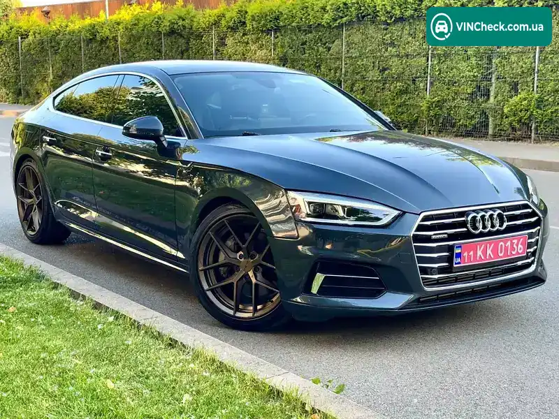 Audi A5 Sportback 2019, фото з оголошення 1 з 20, VIN WAUBNCF55KA018020