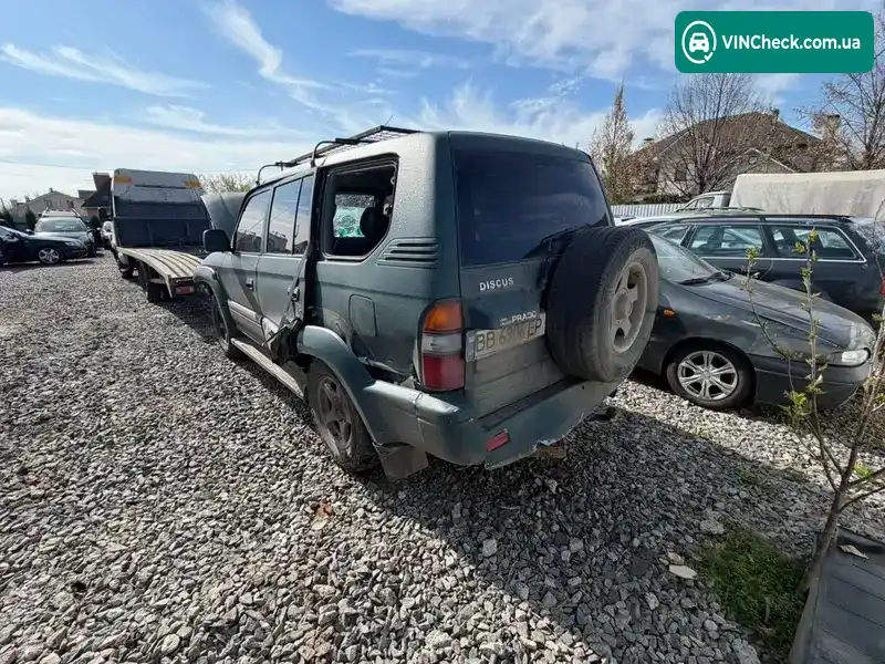 Toyota Land Cruiser 1997, фото з оголошення 2 з 11, VIN JTB11UJ94V0004880