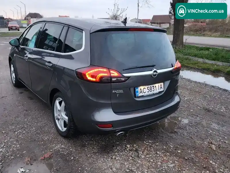 Opel Zafira 2011, фото з оголошення 1 з 19, VIN W0LPE9EN2C2034408