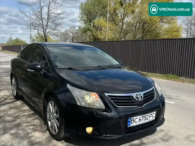 Toyota Avensis 2009, фото з оголошення 2 з 12, VIN SB1BK76L70E004096