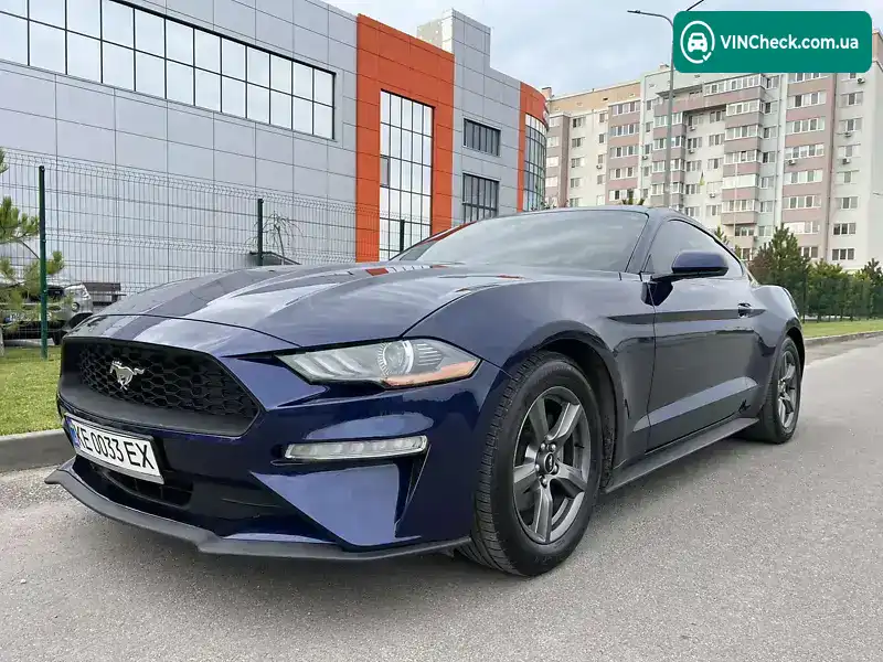 Ford Mustang 2019, фото з оголошення 1 з 16, VIN 1FA6P8TN6K5178173
