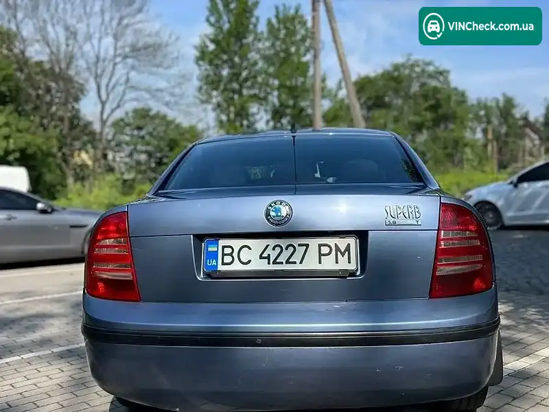 Skoda Superb 2002, фото з оголошення 2 з 19, VIN TMBDL23U739024458