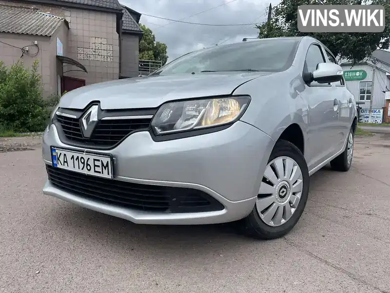 Renault Logan 2016, фото з оголошення 1 з 20, VIN YF14SRCL456219231