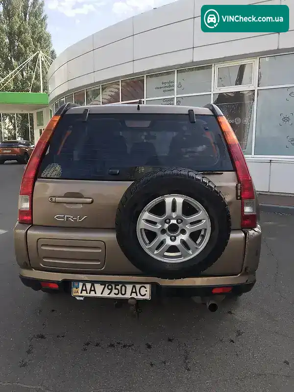 Honda CR-V 2002, фото з оголошення 1 з 11, VIN SHSRD88602U023230