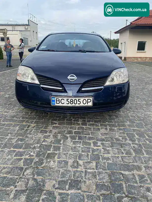 Nissan Primera 2003, фото з оголошення 2 з 17, VIN SJNBAAP12U0131636