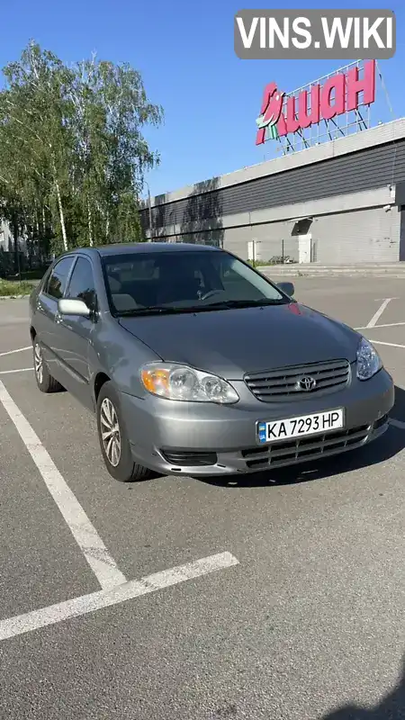 Toyota Corolla 2003, фото з оголошення 1 з 18, VIN 1NXBR32E33Z029543