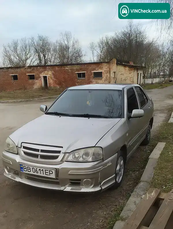Chery Amulet 2008, фото з оголошення 1 з 9, VIN Y6DDA11B88D135841