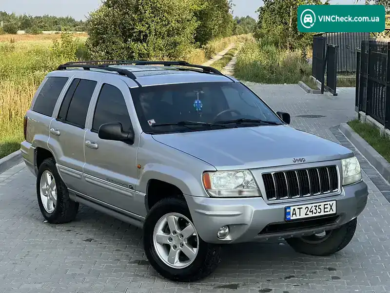Jeep Grand Cherokee 2003, фото з оголошення 1 з 20, VIN 1J8G2E8A14Y136575