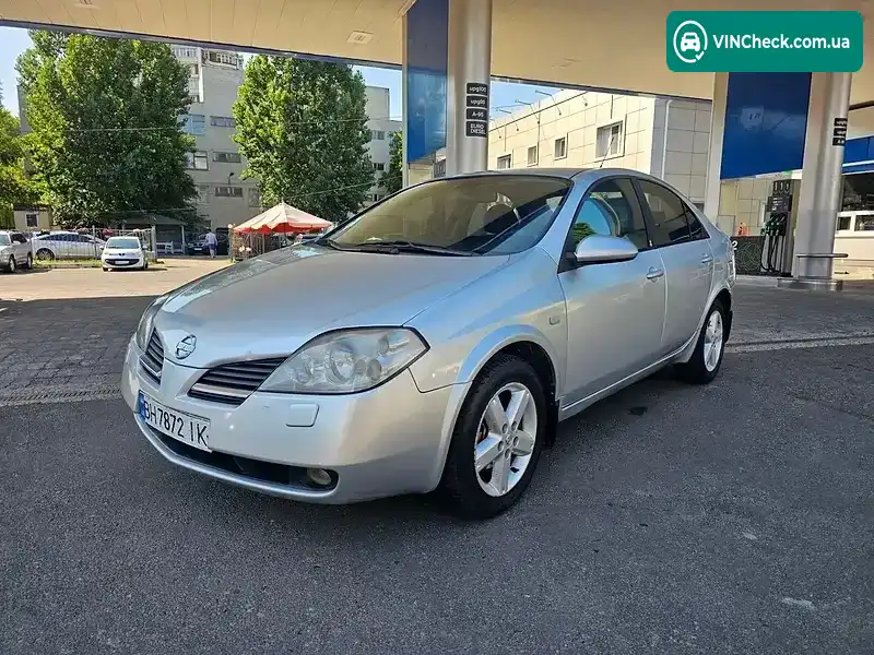 Nissan Primera 2002, фото з оголошення 1 з 14, VIN SJNBBAP12U0066727