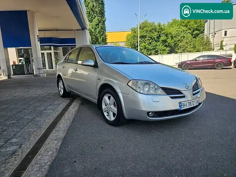 Nissan Primera 2002, фото з оголошення 2 з 14, VIN SJNBBAP12U0066727