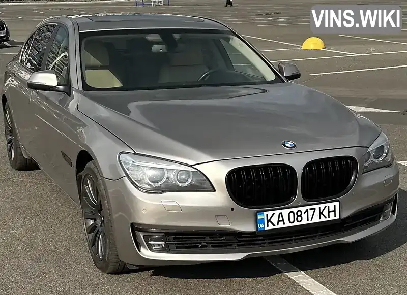 BMW 7 Series 2012, фото з оголошення 1 з 21, VIN WBAYF4C58DDE23603