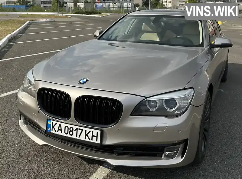 BMW 7 Series 2012, фото з оголошення 2 з 21, VIN WBAYF4C58DDE23603