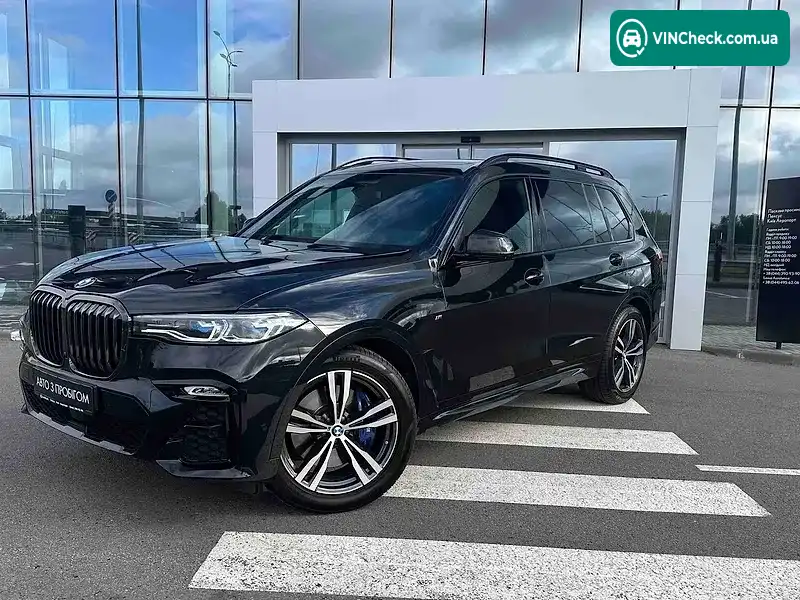 BMW X7 2021, фото з оголошення 1 з 20, VIN WBACX610809J76412
