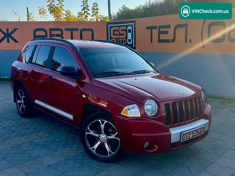 Jeep Compass 2008, фото з оголошення 1 з 20, VIN 1J8FFF7W48D660545