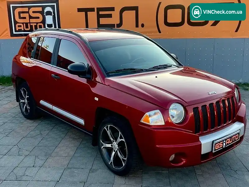 Jeep Compass 2008, фото з оголошення 2 з 20, VIN 1J8FFF7W48D660545
