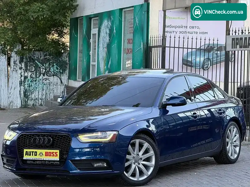 Audi A4 2013, фото з оголошення 2 з 20, VIN WAUFFAFL1DN045969