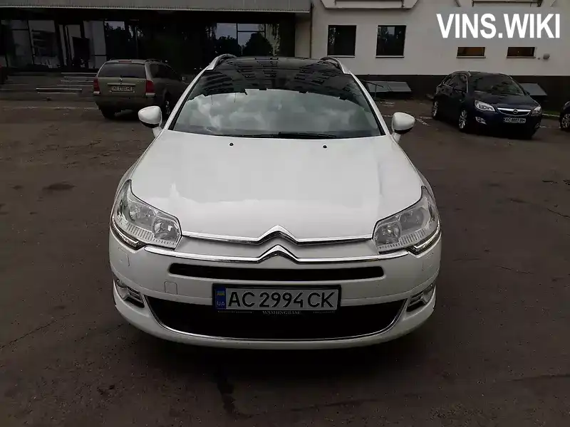Citroen C5 2012, фото з оголошення 1 з 20, VIN VF7RWRHHACL535316