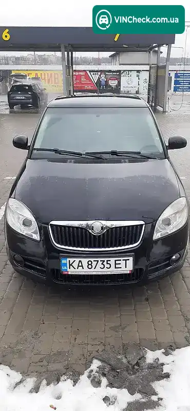 Skoda Fabia 2008, фото з оголошення 1 з 4, VIN Y6UDD45J18B502661