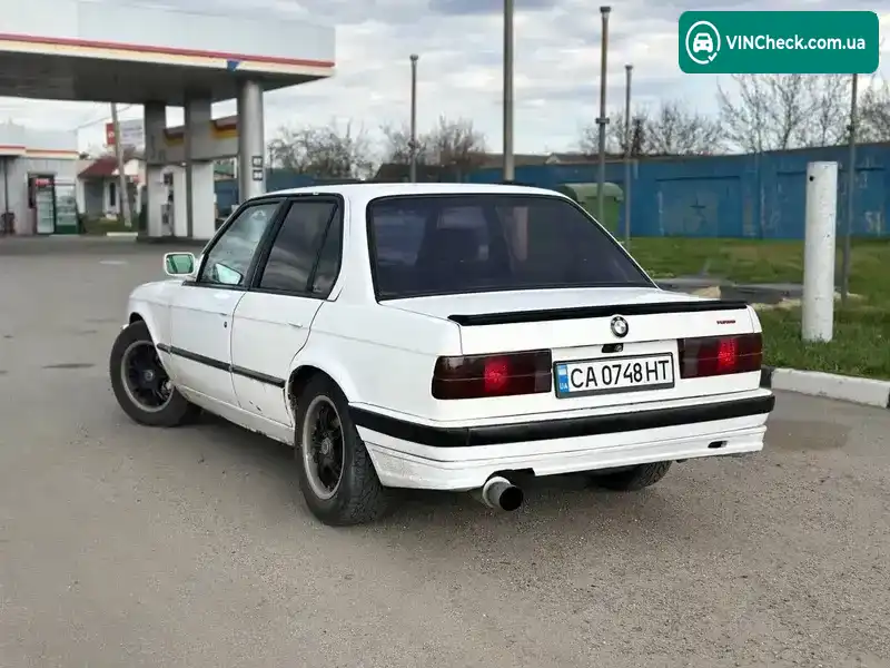BMW 3 Series 1986, фото з оголошення 1 з 6, VIN WBAAC510601742126