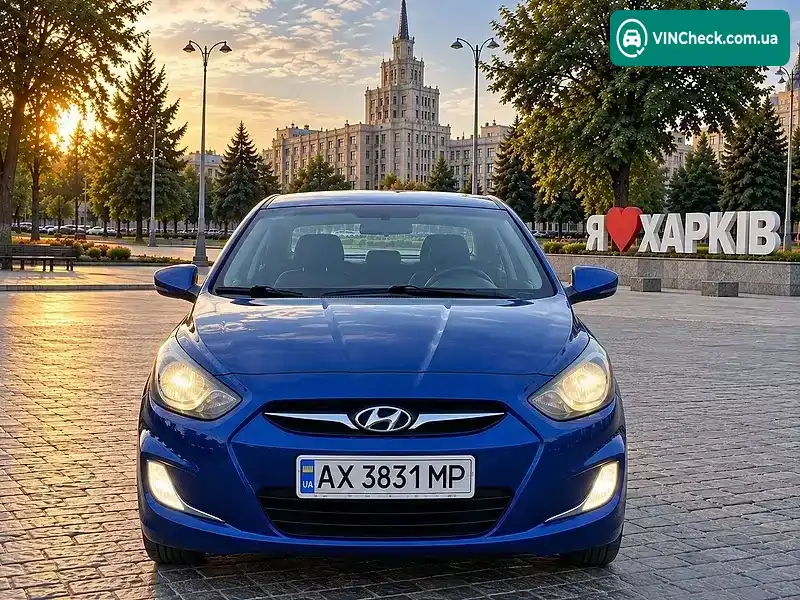 Hyundai Accent 2011, фото з оголошення 2 з 9, VIN Z94CT41CBBR042325