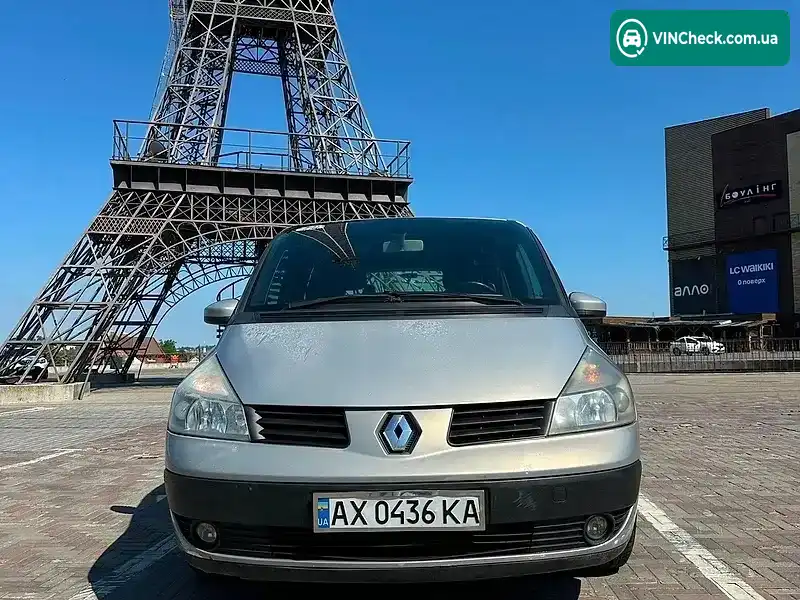Renault Espace 2003, фото з оголошення 1 з 8, VIN VF1JK0GA628243833