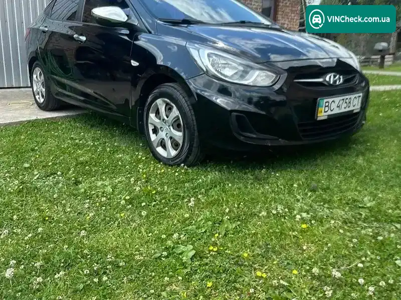 Hyundai Accent 2012, фото з оголошення 1 з 13, VIN Z94CT41CACR149015