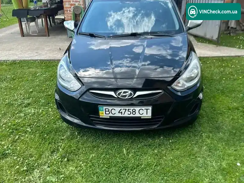 Hyundai Accent 2012, фото з оголошення 2 з 13, VIN Z94CT41CACR149015