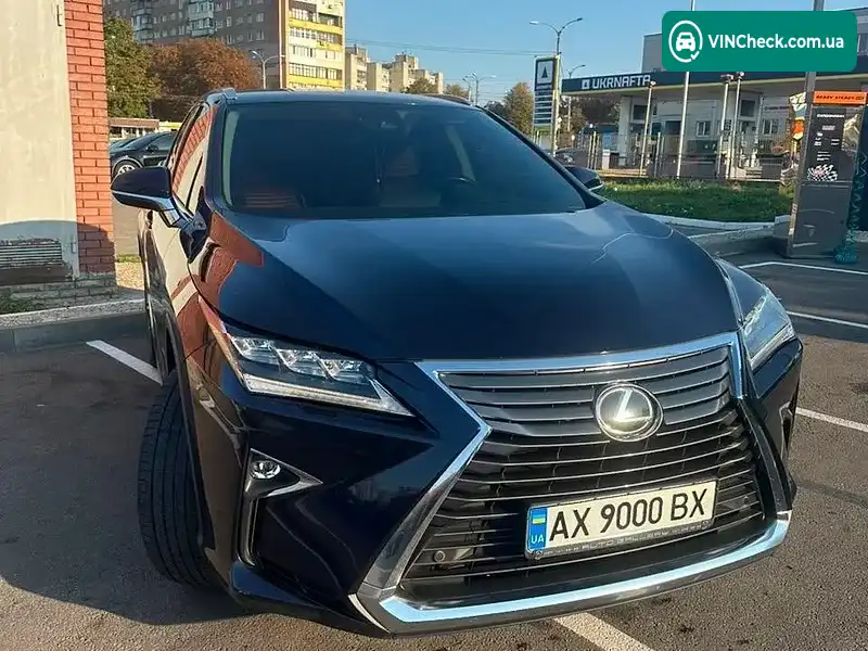 Lexus RX 2019, фото з оголошення 1 з 13, VIN JTJBAMCAX02073461