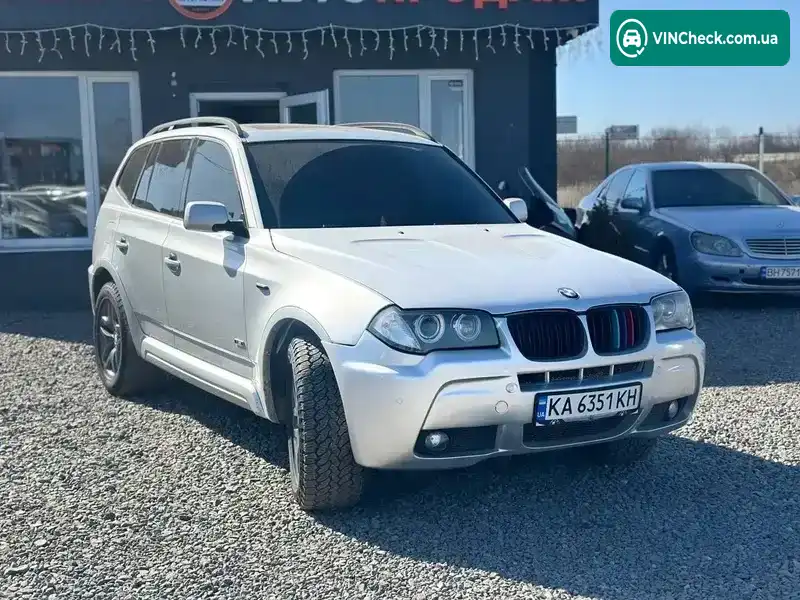 BMW X3 2006, фото з оголошення 1 з 8, VIN WBXPC93497WF08876