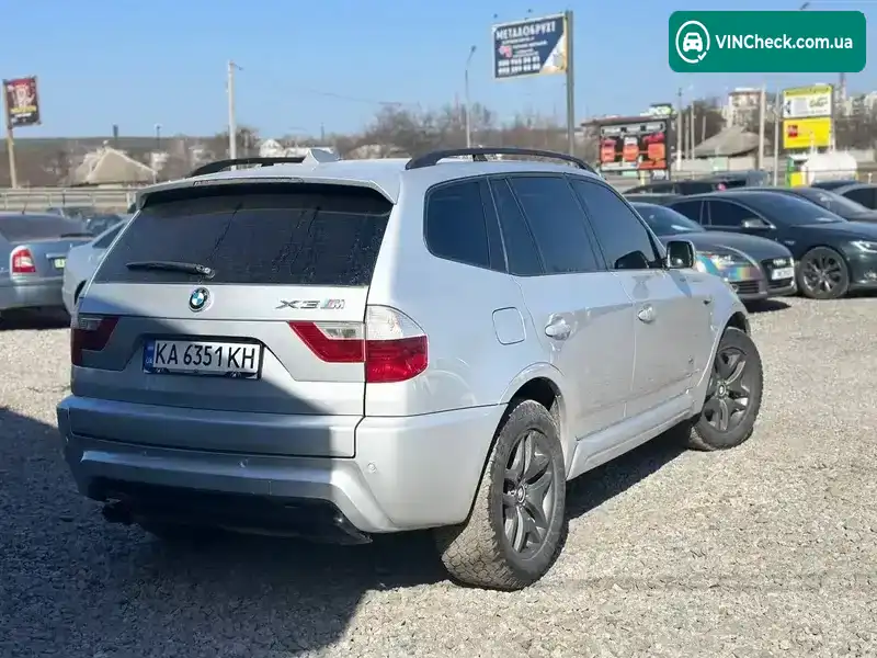 BMW X3 2006, фото з оголошення 2 з 8, VIN WBXPC93497WF08876