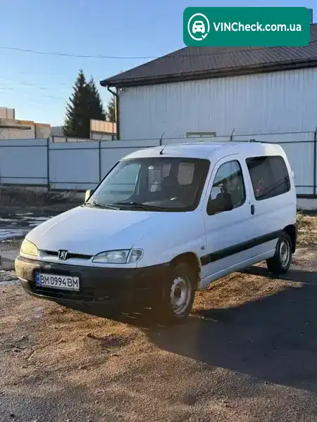 Peugeot Partner 2001, фото з оголошення 1 з 18, VIN VF35CWJYF60412172