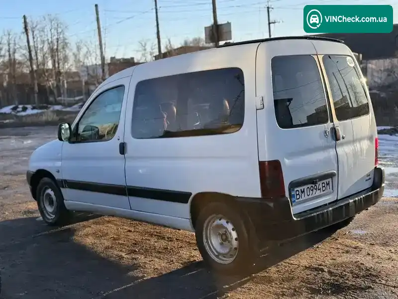 Peugeot Partner 2001, фото з оголошення 2 з 18, VIN VF35CWJYF60412172